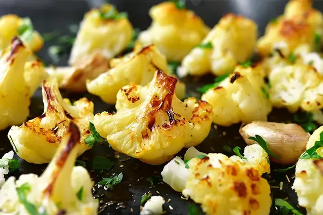 Diet cauliflower for lazy people