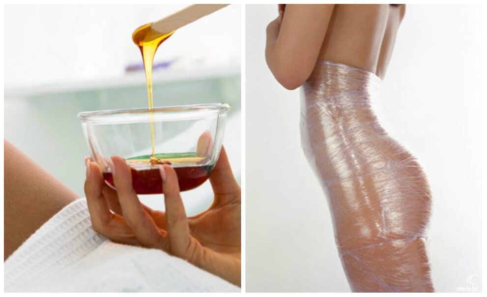 Wrap your body to lose weight