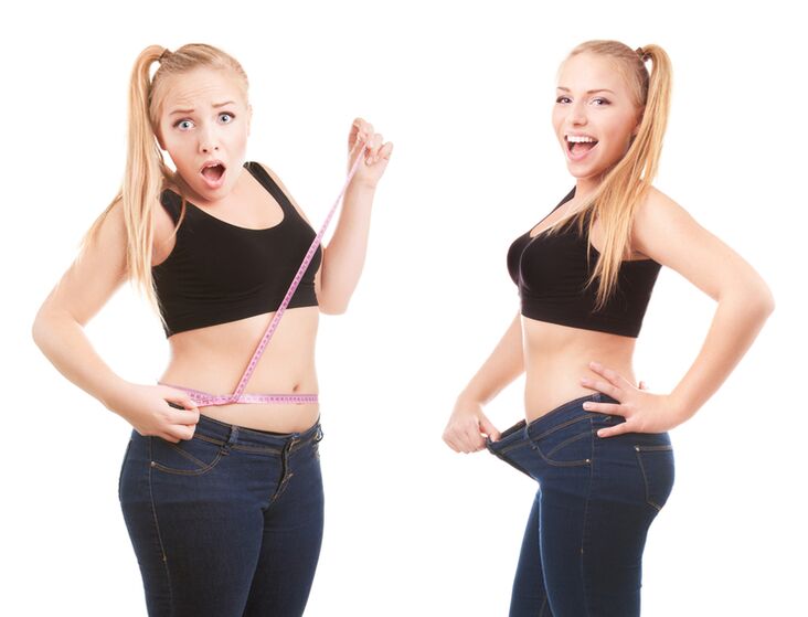 Results of water diet for lazy people