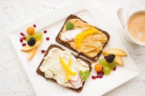 bread and fruit on the keto diet